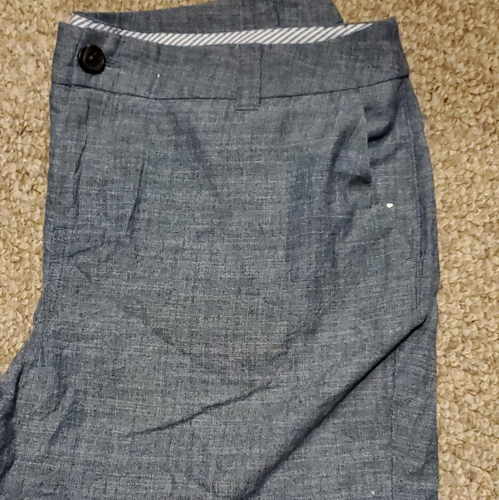 Cotton blue shorts